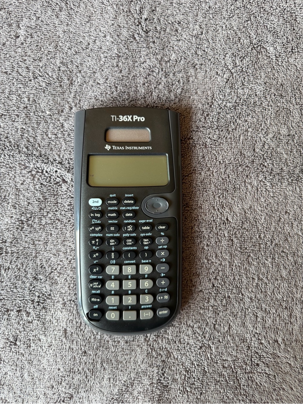 Texas Instruments TI-36X Pro Calculator in Black